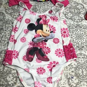 Disney Minnie mouse bathing suit